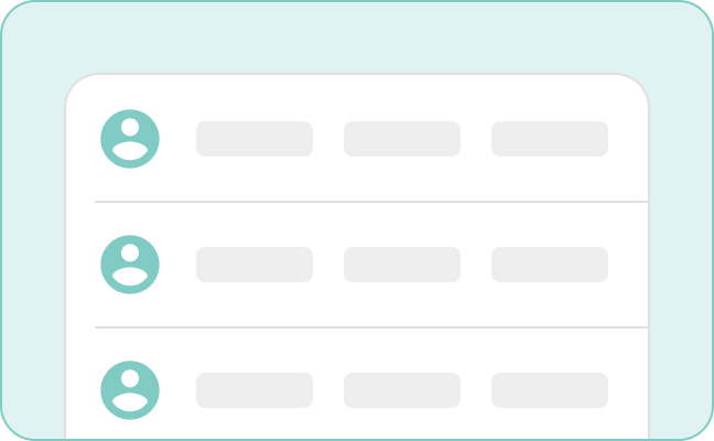 Role-Based User Management teal mobile