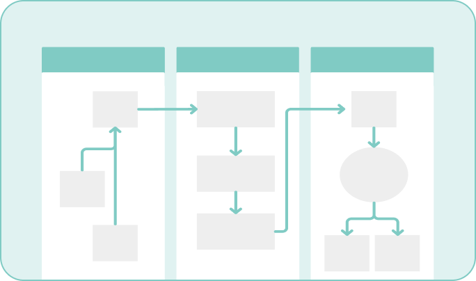 Time-Saving Workflows teal mobile